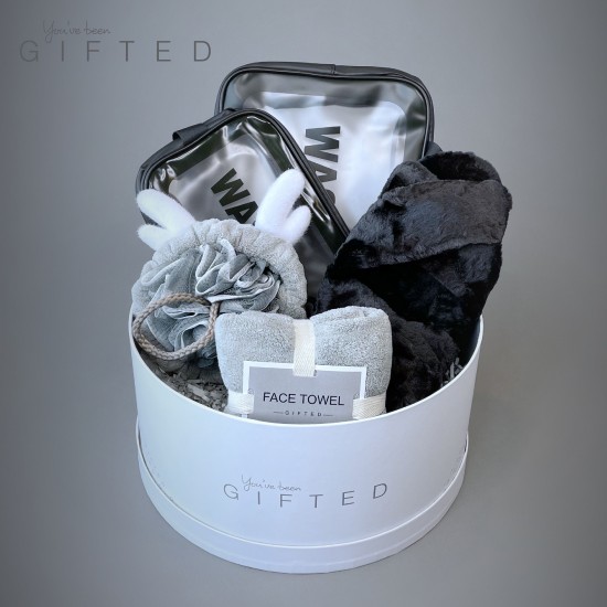 Cleanly Gift Basket - Grey