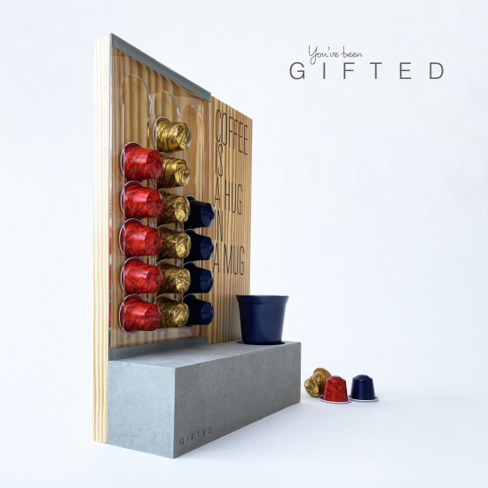 GIFTED COFFEE CAPSULES STAND