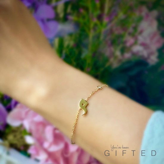 Gifted GOLD Initial Bracelet [PRE ORDER]