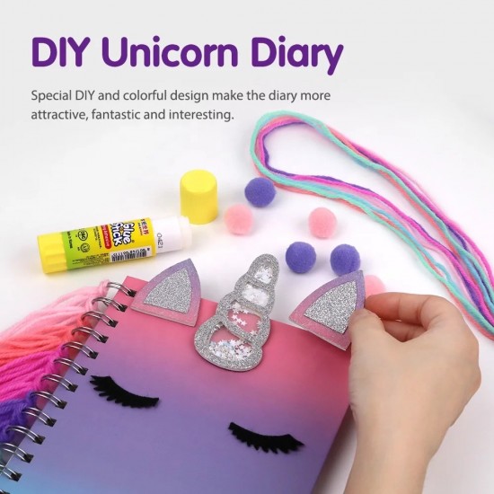 DIY Unicorn Notebook