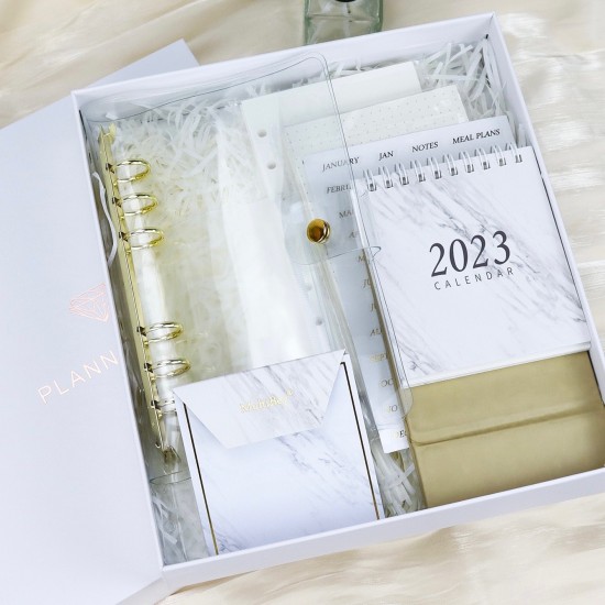 Planner Box - Marble 