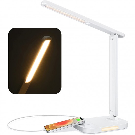 LED Desk Lamp - White