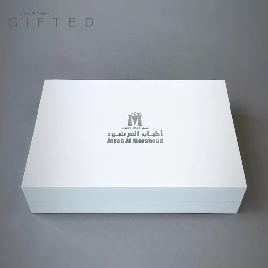 Marshoud 4 Mini Gift Box- Gift set from Atyab AlMarsoud.Box contains: No. 4  hand cream