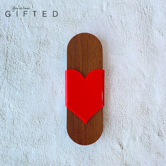 Gifted Wood heart Box 