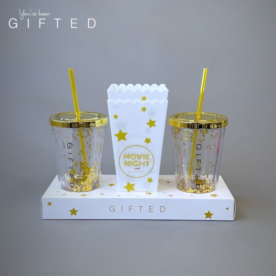 Gifted Movie Night Set - Gold