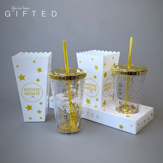 Gifted Movie Night Set - Gold