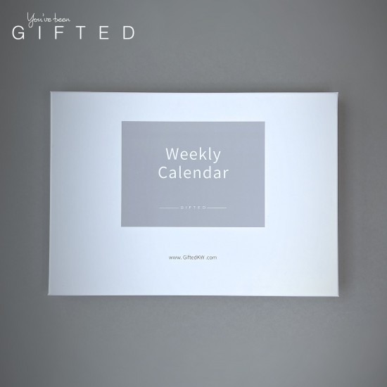 Gifted Weekly Calendar = Ar