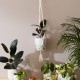 DIY macramé plant pot hanger